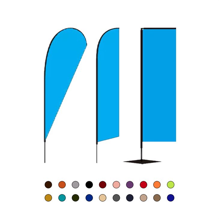 eco print feather flags