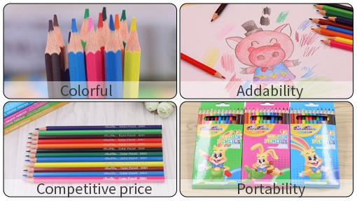 colour pencil 12pcs 4 colour pencil 12pcs 4